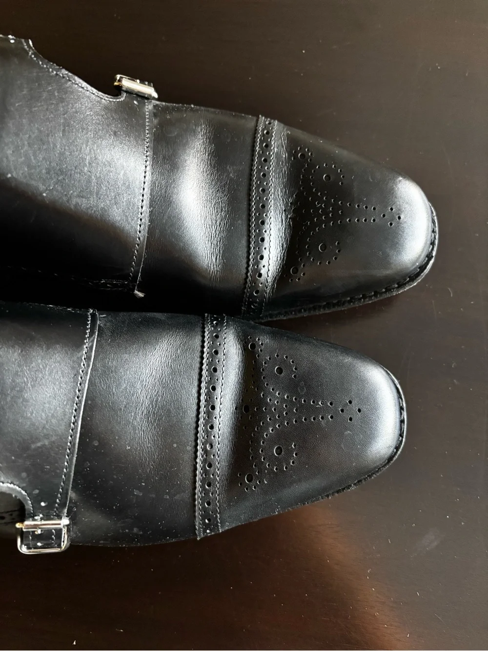 Allen Edmonds Black Leather St. John’s Dress Shoe